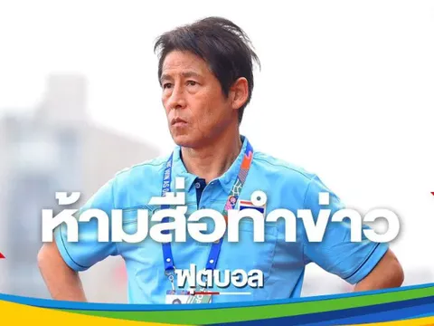 Thua đau Indonesia, HLV U22 Thái Lan đưa ra 1 lệnh cấm bất ngờ