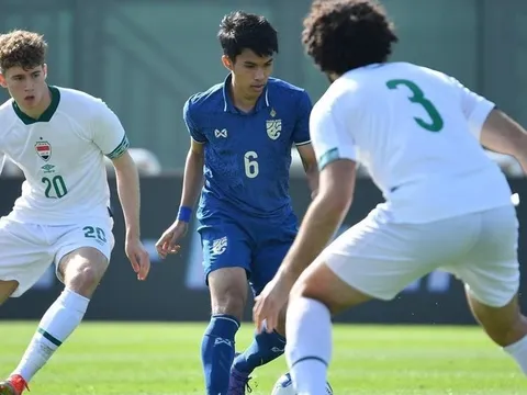 Thua đau phút cuối, U23 Thái Lan trắng tay ở Dubai Cup