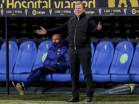 Thua ngớ ngẩn, HLV Koeman nổi đóa chỉ trích thái độ của các cầu thủ Barca