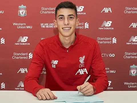 Tài năng bóng đá Mỹ chính thức ký hợp đồng chuyên nghiệp với Liverpool