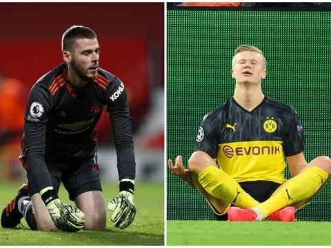 Tiễn De Gea để 'câu' Haaland, Man Utd quá cao tay trên thương trường