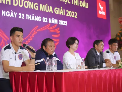CLB Bình Dương sẽ cạnh tranh với 3 đội V-League