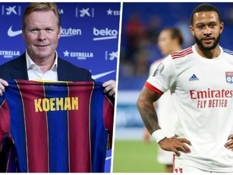 Tìm "trò cũ" thay Depay, Koeman nhận kết cục "đắng nghét" từ BLĐ Barca