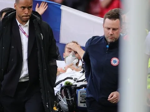 Tin mừng! Christian Eriksen qua cơn nguy kịch, ổn định trở lại