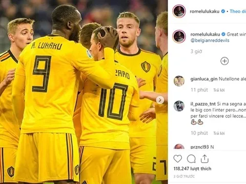 Tỏa sáng tại Nga, Lukaku đăng thông điệp ấm lòng