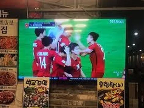 Toàn bộ các trận đấu của U22 Việt Nam sẽ lên sóng Hàn Quốc