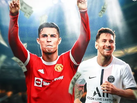 10 cầu thủ kiếm tiền giỏi nhất 2021: Ronaldo đánh bật Messi; Choáng với Top 3