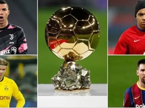 Top 10 ứng cử viên danh hiệu QBV 2021: Bất ngờ Ronaldo, nhạc trưởng Man Utd ở đâu?