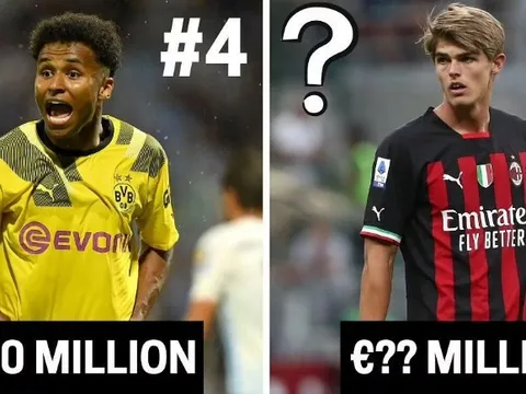 5 sao U21 sở hữu phí chuyển nhượng cao nhất hè 2022