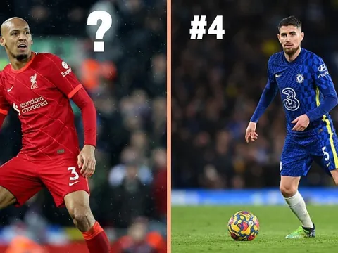 Top 5 tiền vệ phòng ngự hàng đầu EPL: Trụ cột Liverpool, J5 góp mặt