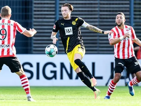 'Trai đẹp' Marco Reus lập siêu phẩm solo sau 7 tháng rời xa sân cỏ