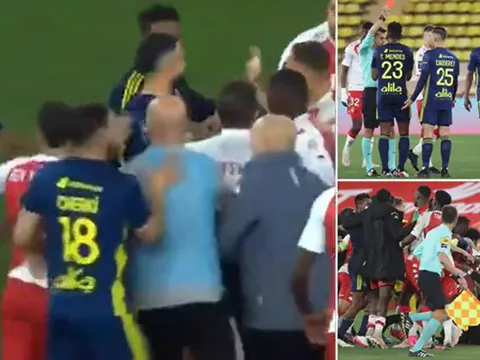 SỐC! 5 thẻ đỏ xuất hiện ở đại chiến Ligue 1