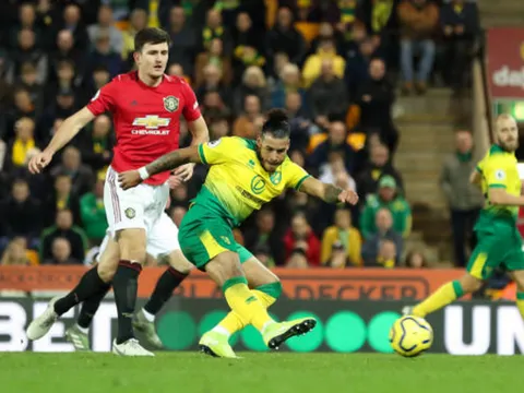 Trận Norwich vs Man United chứng kiến cột mốc đáng nhớ của quốc gia này