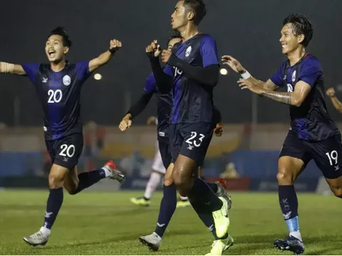 Tranh vé vào chung kết với Việt Nam: “Ngựa ô” Campuchia có gì đặc biệt?