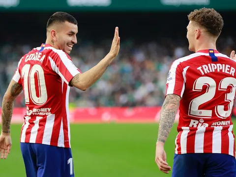 "Trò cưng" Simeone toả sáng, Atletico đánh bại thuyết phục Real Betis