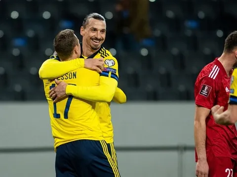 Trở lại ĐTQG, Ibrahimovic ngay lập tức khiến NHM phải trầm trồ