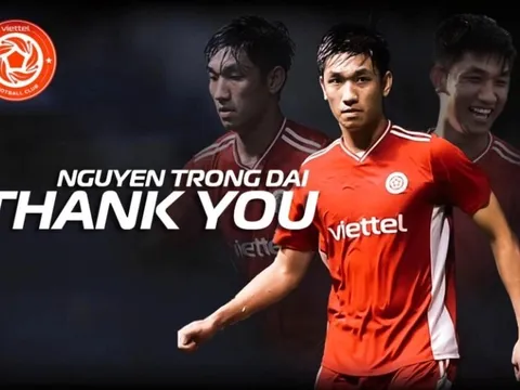 Trọng Đại chia tay CLB Viettel