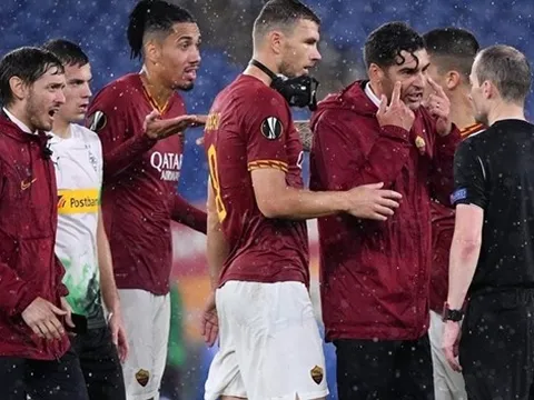 Trọng tài mắc sai lầm, AS Roma đánh rơi 2 điểm đầy cay đắng