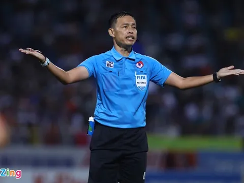 Trọng tài Ngô Duy Lân bị treo còi
