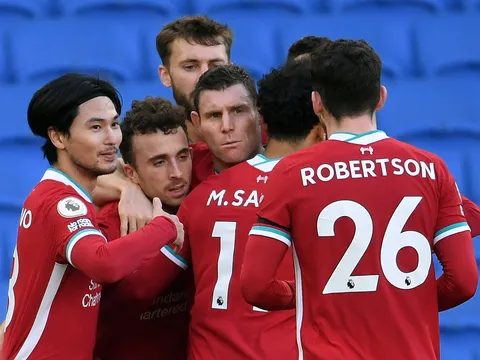 TRỰC TIẾP Brighton 1-1 Liverpool: Bàn gỡ bất ngờ (KT)