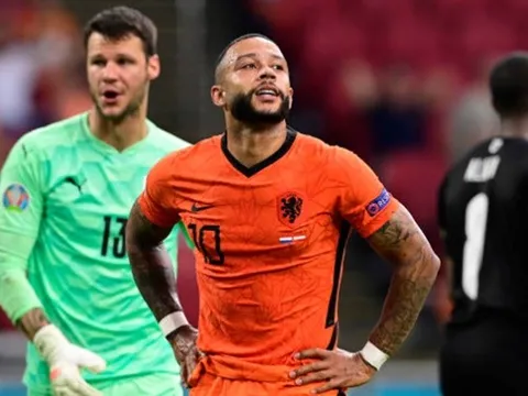 TRỰC TIẾP Hà Lan 1-0 Áo (Hết H1): Depay phung phí cơ hội vàng