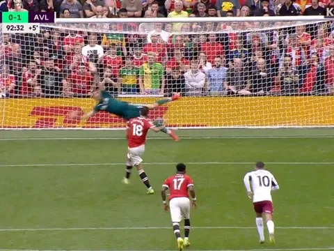 TRỰC TIẾP Man Utd 0-1 Aston Villa (FT): Bruno đá hỏng penalty phút cuối
