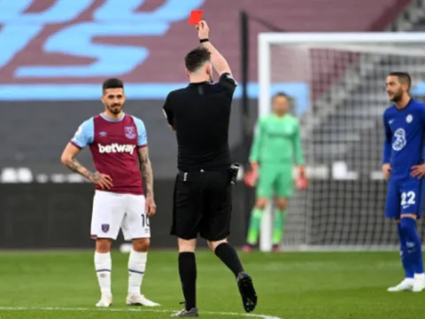 TRỰC TIẾP West Ham 0-1 Chelsea: Thẻ đỏ tai hại (KT)