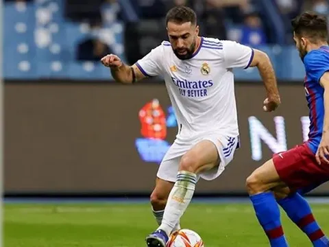 Trước chung kết siêu cúp, hàng thủ Real vỡ vụn