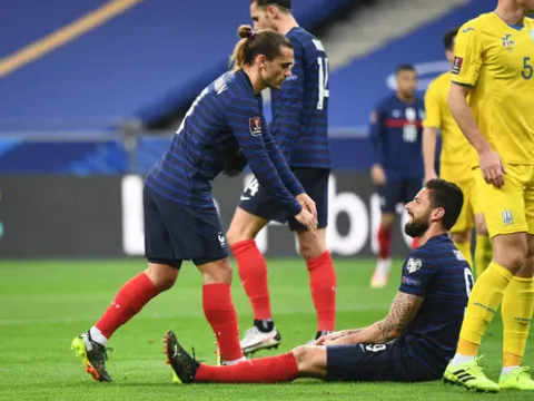 "Tự hủy" trong hiệp 2, ĐT Pháp đánh rơi chiến thắng trước Ukraine trên sân nhà