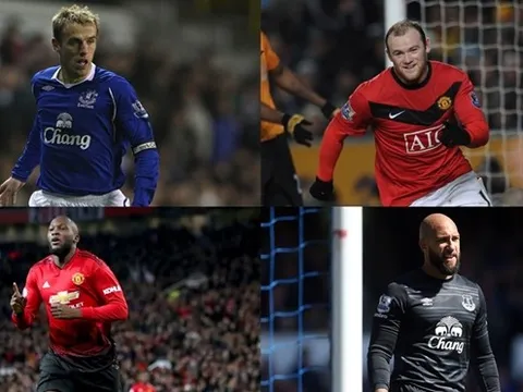 Từ Rooney đến Lukaku: 14 cầu thủ từng khoác áo Man Utd và Everton