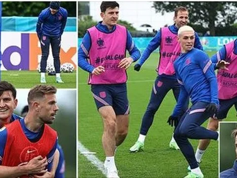 Tuyển Anh rạng rỡ trước giờ G, cơ hội cho bộ 3 Man Utd?