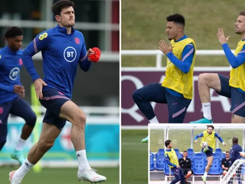 Maguire tập cực hăng, Tam Sư lộ rõ tâm thế ƯCV vô địch