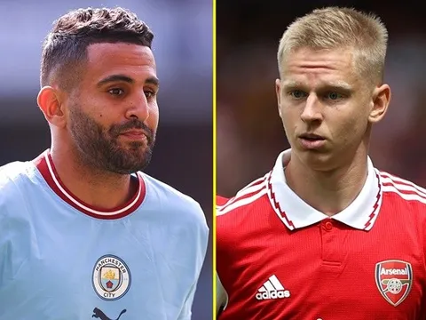 Tuyên bố táo bạo của Mahrez về Zinchenko