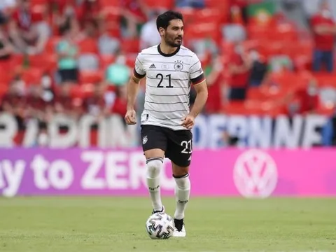 Tuyển Đức lo lắng vì tin dữ từ Gundogan