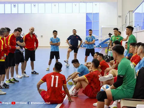 Tuyển futsal Việt Nam nhận tin vui, chờ đấu Hàn Quốc