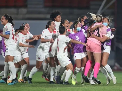 Tuyển nữ Philippines giành vé dự World Cup