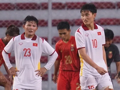 Tuyển nữ Việt Nam thất bại trong trận tranh HCĐ giải Đông Nam Á