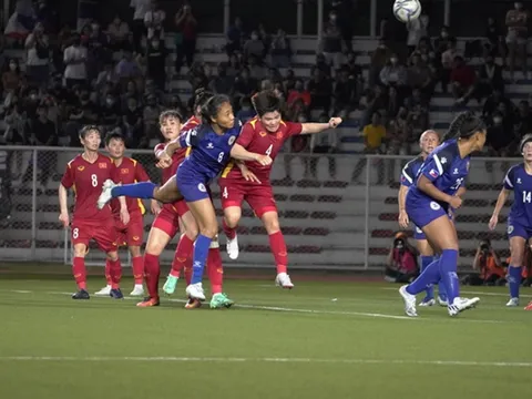 Tuyển nữ Việt Nam thua 0-4 trước Philippines