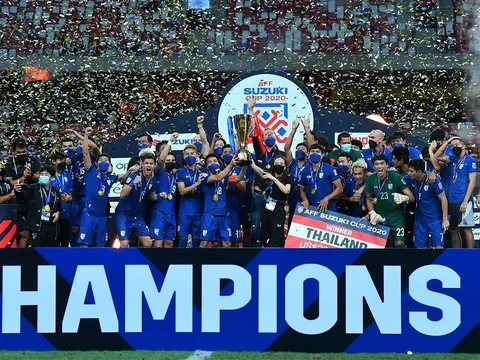 Tuyển Thái Lan thăng hạng FIFA sau chức vô địch AFF Cup