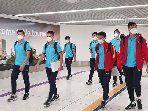 Tuyển Việt Nam đã đến Australia, quyết tâm có điểm