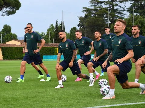 Tuyển Ý chuẩn bị ra quân EURO 2020 với phong độ hủy diệt