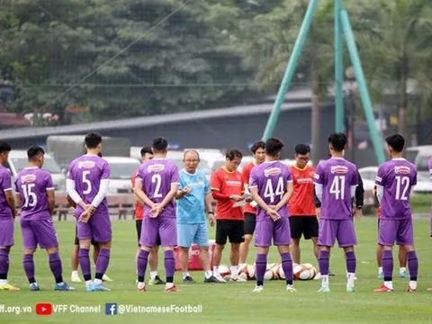 HLV Park Hang Seo bổ sung gấp 3 cầu thủ đấu SEA Games 31