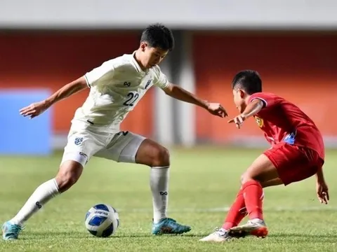 U16 Thái Lan suýt thua Lào ở giải Đông Nam Á