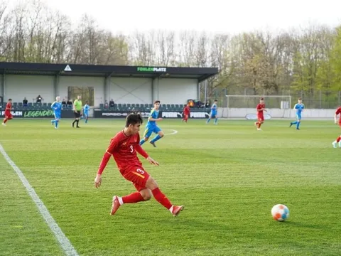 U17 Việt Nam thắng 6-0 trước đội trẻ Monchengladbach
