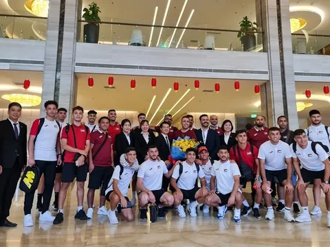 U20 Palestine mang binh hùng tướng mạnh đấu U20 Việt Nam