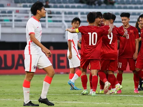 U20 Việt Nam đè bẹp U20 Hồng Kông - Trung Quốc