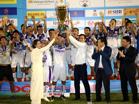 U21 Hà Nội vô địch giải U21 Quốc gia, san bằng kỷ lục U21 SLNA