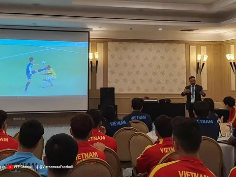 U23 Việt Nam lần đầu trải nghiệm công nghệ VAR ở giải châu Á