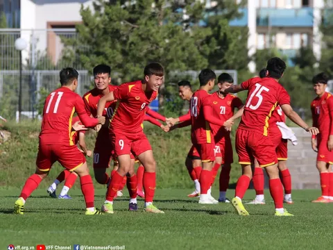 HLV Gong Oh Kyun đổi số áo cầu thủ U23 Việt Nam trước trận gặp Hàn Quốc