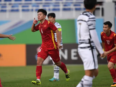 U23 Việt Nam lần đầu giành điểm trước Hàn Quốc